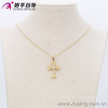 32284-Xuping Fine Jewelry Style pendentif croix avec plaqué or 18 carats